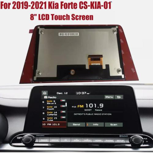 8 inch LCD DISPLAY WITH TOUCH SCREEN For 2019 2020 2021 Kia Forte Nav Radio