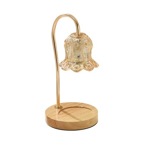 Wooden & Glass Fragrance Lamps different power plug style for choose & adjustable brightness PC