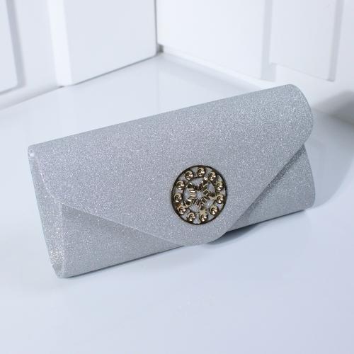 PVC & Polyester Easy Matching Clutch Bag with chain PC