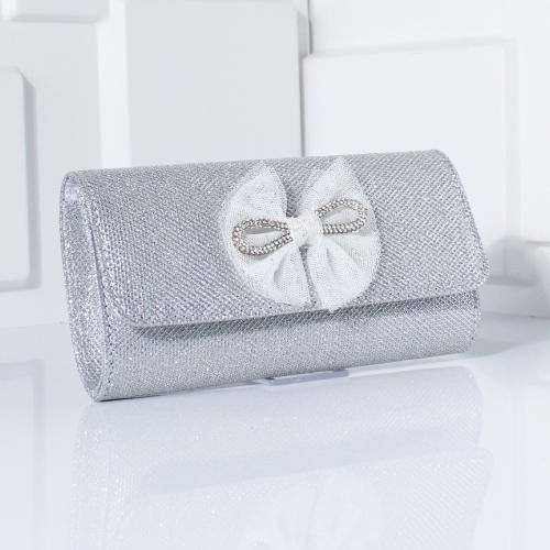 Pvc & Polyester Clutch Bag, Bowknot-Muster, mehr Farben zur Auswahl,  Stück