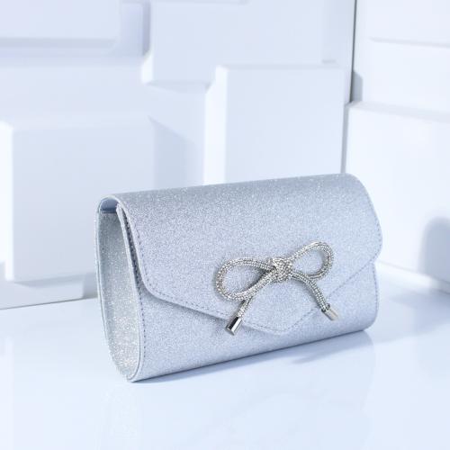 Pvc & Polyester Clutch Bag, Bowknot-Muster, mehr Farben zur Auswahl,  Stück