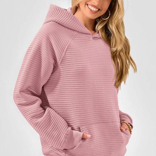 Polyester Vrouwen Sweatshirts Lappendeken Striped meer kleuren naar keuze stuk