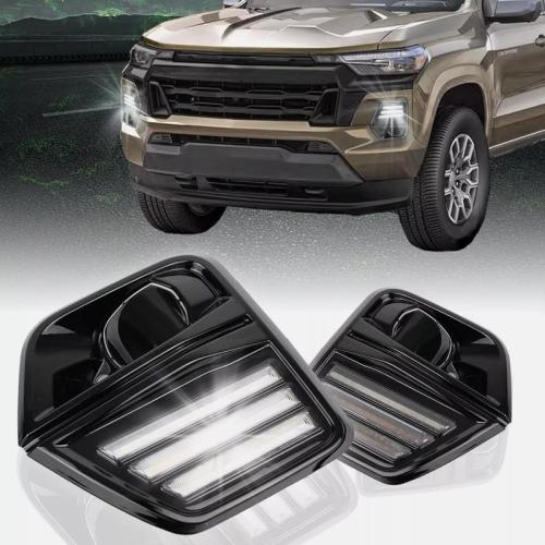 LED Daytime Running Front Fog Turn Signal Light for Chevrolet Colorado 2023-2024