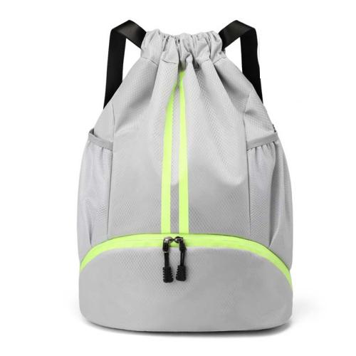 Oxford foldable Backpack large capacity & attached with hanging strap Solid PC