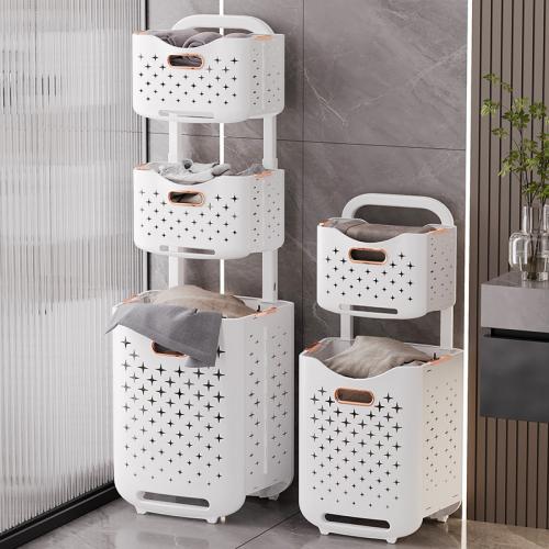 Engineering Plastics & Polypropylene-PP Storage Basket white PC