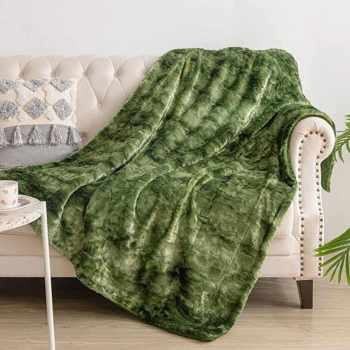 Berber Fleece Blanket & thermal Solid PC