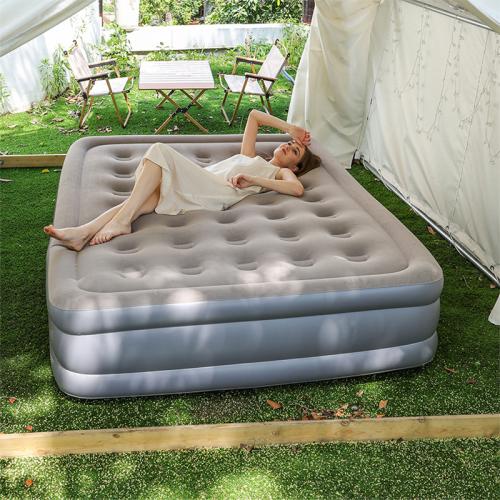 PVC & Oxford foldable Inflatable Bed Mattress PC