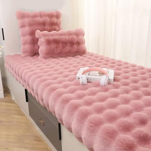 Polyester Sofa Blanket thicken Solid PC