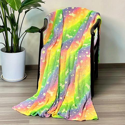 Polyester Couverture multicolore pièce