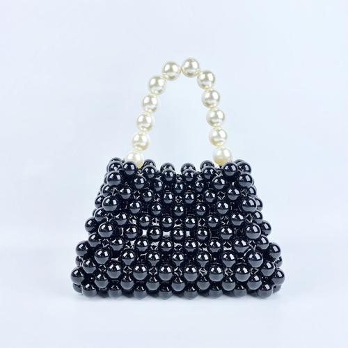 Acrylic Easy Matching Handbag black PC