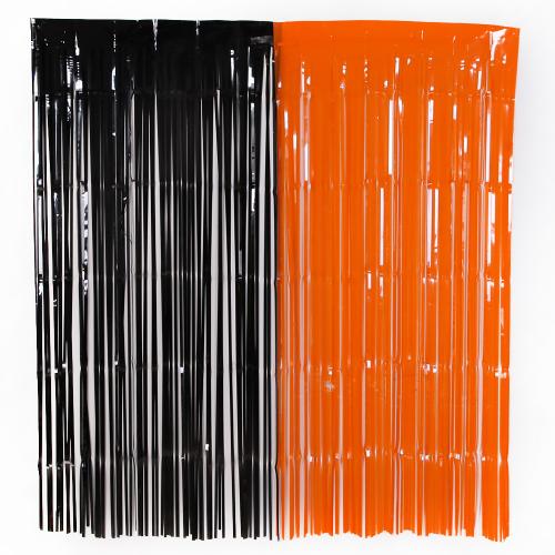 PET for party and KTV Rain Curtain Halloween Design Solid PC