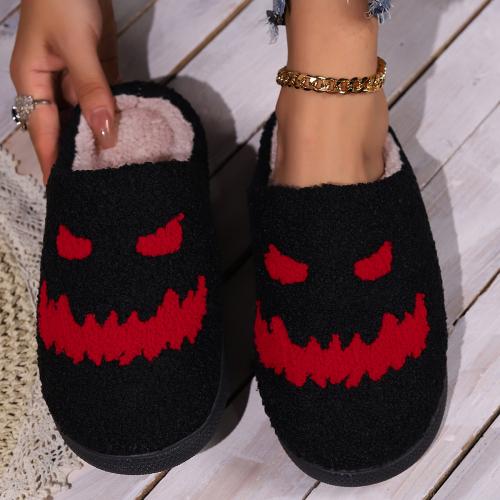 Thermo Plastic Rubber & Plush Fluffy slippers hardwearing & thermal Pair