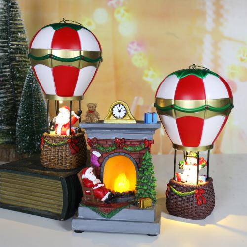 Resin Christmas Decoration lighting PC