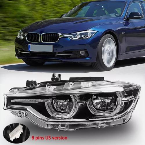 2015-2019 For BMW 3 Series F30 F31 Left LED Headlight Non-AFS Headlamp 320i 328i