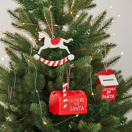 Iron Christmas Tree Hanging Decoration PC