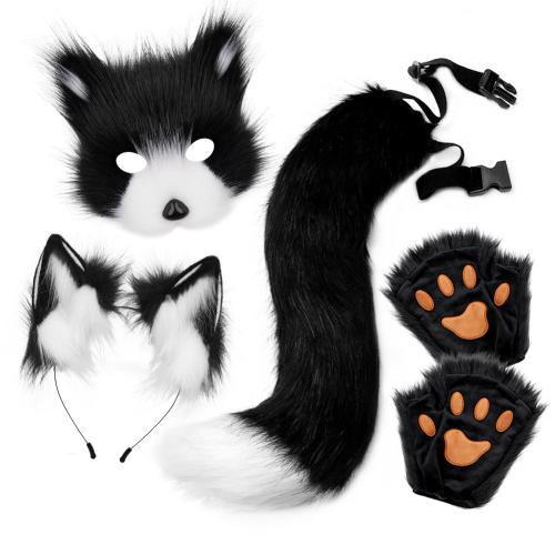 Artificial Wool Costume Accessories Halloween Design & Cute Set