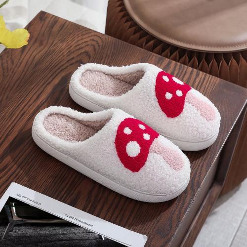 Pluche & Pvc Katoenen slippers meer kleuren naar keuze Paar