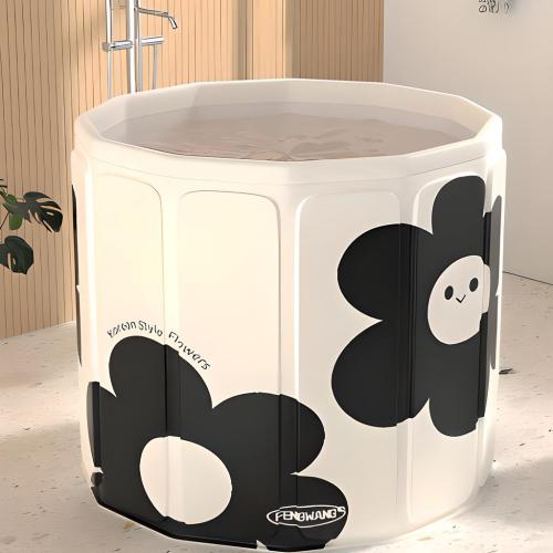 Pearl Cotton & PVC Foldable Bathtub PC