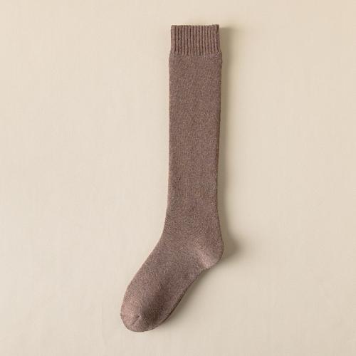 Handtuch Samt Frauen Kniesocken, Solide, mehr Farben zur Auswahl, :, 5Paare/Viel,  Viel