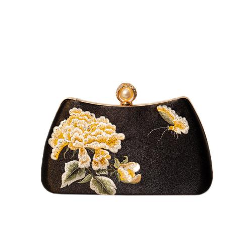 Polyester Clutch Bag, Floral, mehr Farben zur Auswahl,  Stück