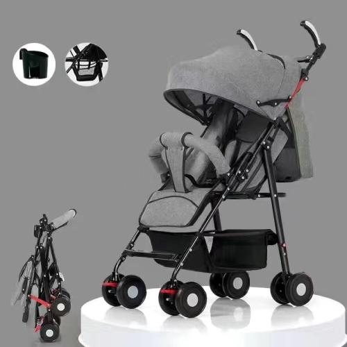 Carbon Steel Multifunction Stroller Solid PC