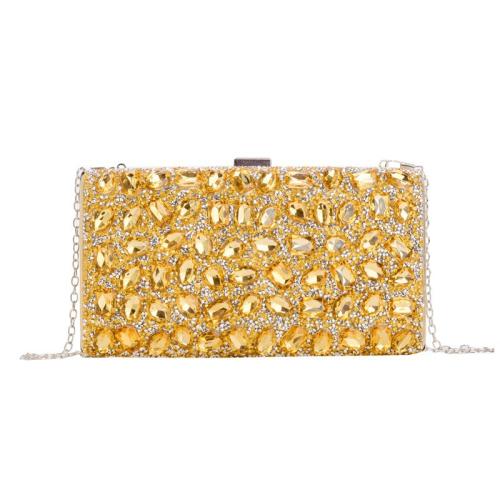 Polyester Easy Matching Clutch Bag with rhinestone PC