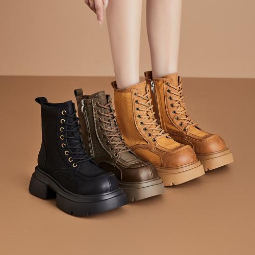 Gumové & Pelle Dámské Martens Boots Pevné più colori per la scelta Dvojice