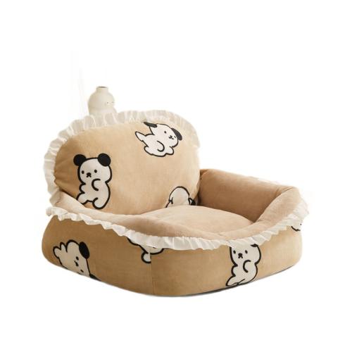 Suede & Coton Nid d’animaux de compagnie couleur et motif différents pour le choix pièce