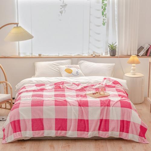 Polyester Blanket plaid PC