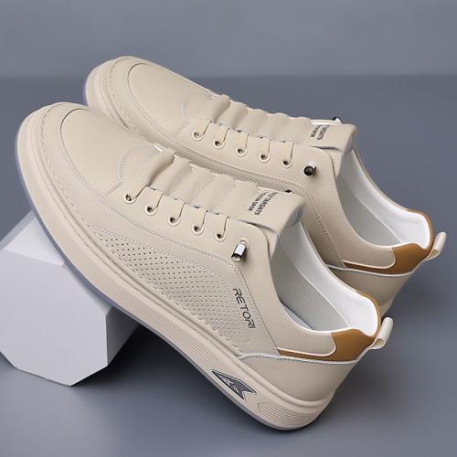 Microfiber PU Synthetic Leather & Rubber Men Casual Shoes hardwearing & breathable Pair