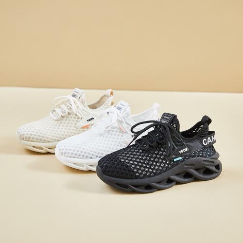 Flying Woven & Plastic Cement & Gauze front drawstring Women Sport Shoes & breathable Pair