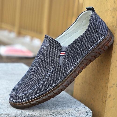 Cotton Cloth & Beef Tendon Men Casual Shoes & breathable Pair