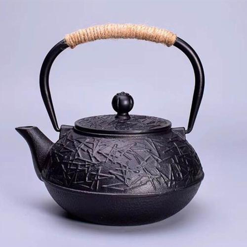 Iron Teapot Solid black PC