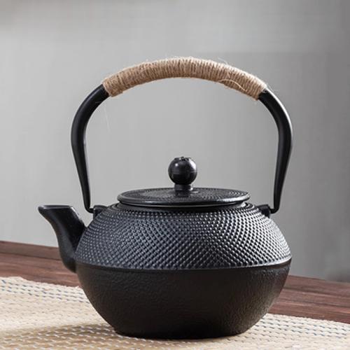 Iron Teapot  Solid black PC