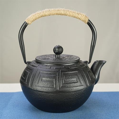 Iron Teapot Solid black PC