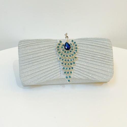 Polyester Clutch Tas meer kleuren naar keuze stuk