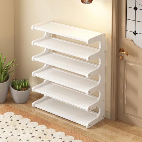 Bamboo Multilayer Shoes Rack Organizer PC