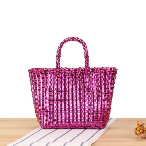 PVC Easy Matching Woven Tote large capacity PC