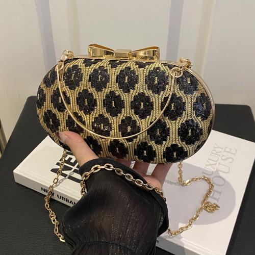 Fashion Evening Bag 2024 Autumn New Sequin Flash Evening Bag Women's Handbag  Bag