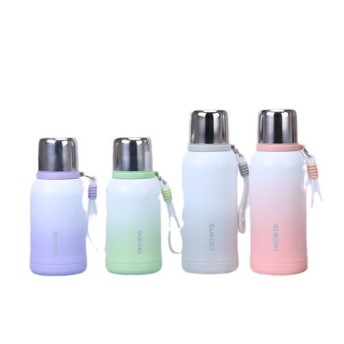 Large-capacity thermos cup 316 stainless steel water cup sports portable high-value mouth cup gift