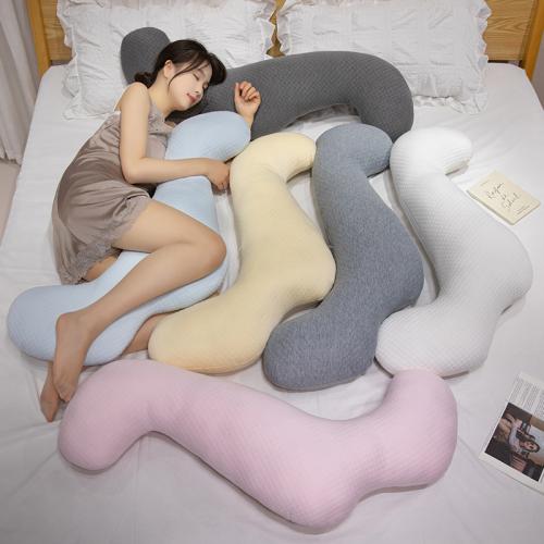 Long Pillow for Girls Sleeping Artifact Side Sleeping Clip Leg Pillow for Pregnant Women Special Large Pillow Bed Cushion