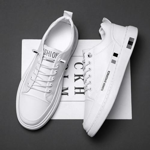 Breathable white shoes men's new fashion casual men's fashion shoes White shoes