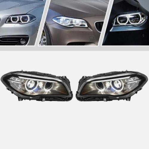 Pair Xenon HID Headlamp Headlight for BMW 2014-2017 5 series F10 550i 535i 528i