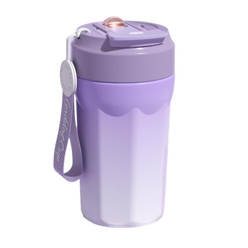 New 304 stainless steel coffee cup thermos cup portable car water cup