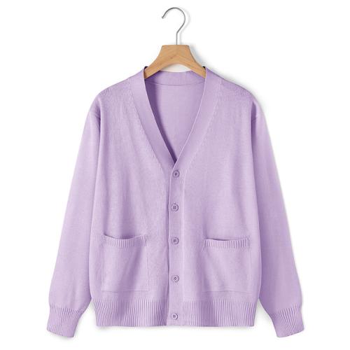 College Style Sweater Coat Women's Soft Waxy Cardigan Loose Lazy Style JK Uniform Outer Cardigan