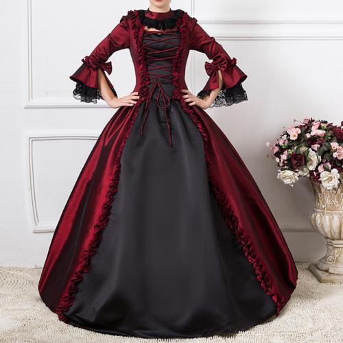 European-style palace dress European medieval aristocracy retro Baroque style princess classical dress drama studio photo