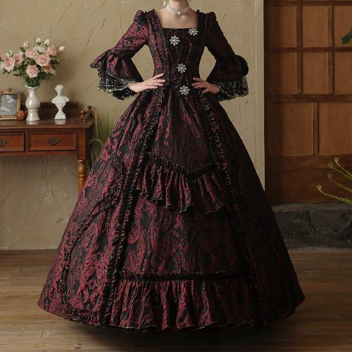 Medieval Halloween Victorian Vintage Dress Vampire Dress Tour Photographing Drama Annual Meeting Court