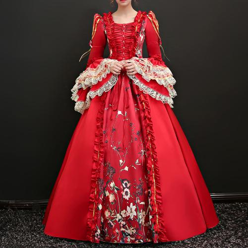 Court Suit Western European Princess Dress French Dress Cinderella Lady Studio Photo Catwalk Banquet Suit