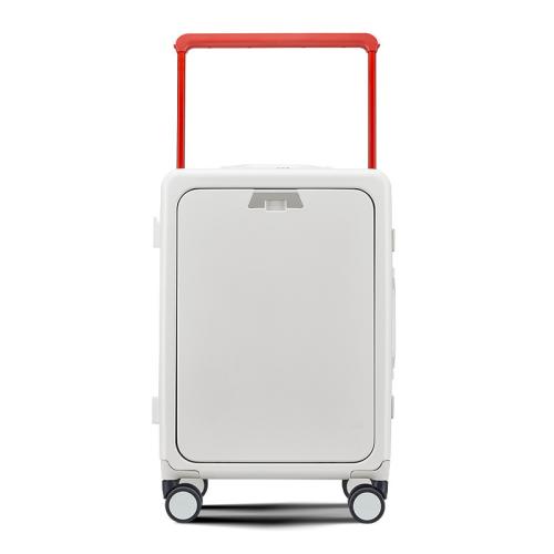 Wide trolley luggage  boarding suitcase aluminum frame password box universal wheel PC durable trolley case