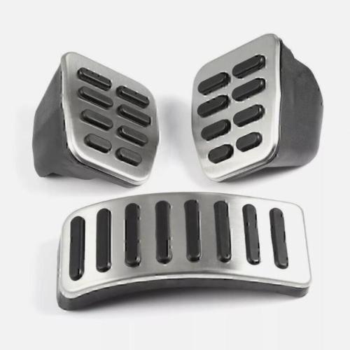 Pedal set pedal caps cover stainless steel for VW Polo Bora Golf 3 4 New Beetle